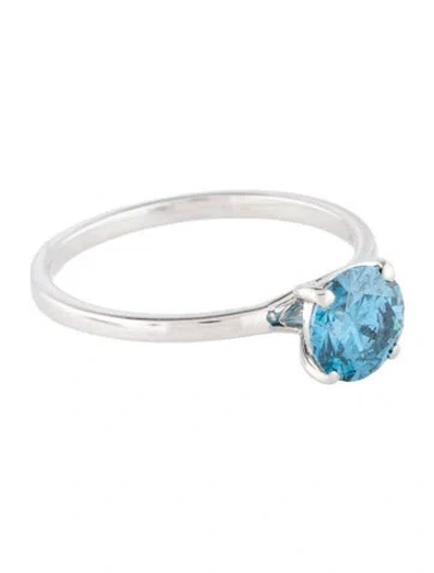 Pre-owned Ring 14k 1.10ct Lab-grown Diamond Cocktail  In Multi