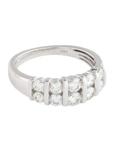Pre-owned Ring 14k 1.10ctw Diamond Band In Multi