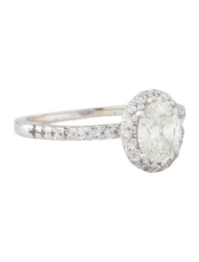 Pre-owned Ring 14k 1.10ctw Diamond Engagement  In Multi