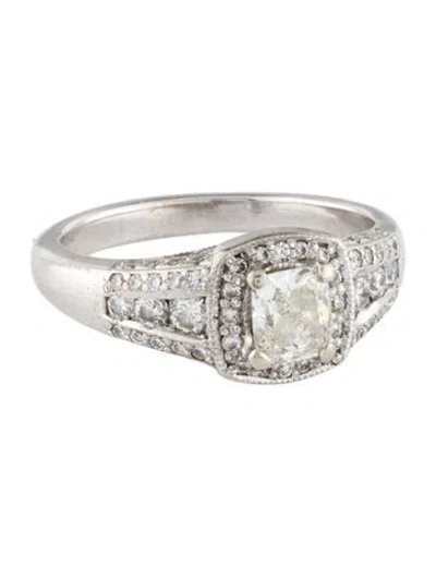 Pre-owned Ring 14k 1.10ctw Diamond Engagement  In Multi