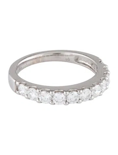 Pre-owned Ring 14k 1.10ctw Lab-grown Diamond Band In Multicolor