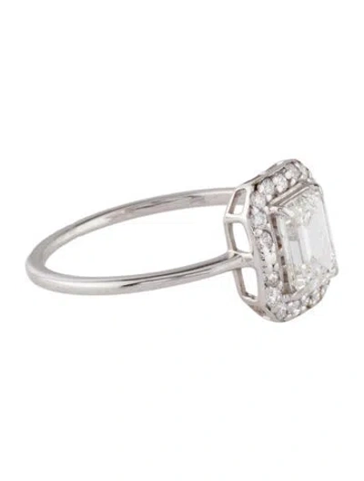 Pre-owned Ring 14k 1.11ctw Lab-grown Diamond Cocktail  In Multi