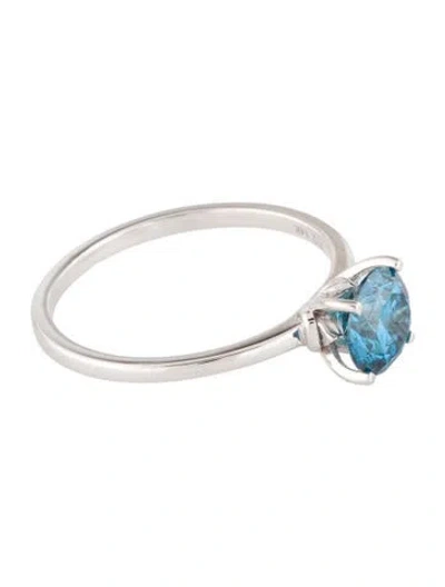 Pre-owned Ring 14k 1.12ct Lab-grown Diamond Cocktail  In Multi