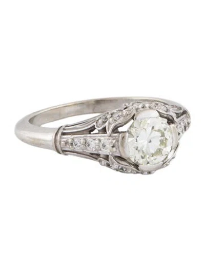 Pre-owned Ring 14k 1.13ctw Diamond Engagement  In Multi