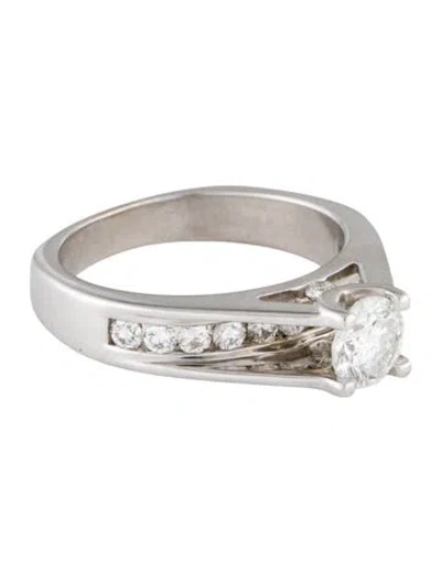 Pre-owned Ring 14k 1.14ctw Diamond Engagement  In Multi