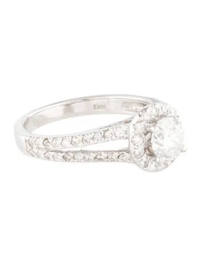 Pre-owned Ring 14k 1.15ctw Diamond Cocktail  In Multi
