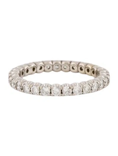 Pre-owned Ring 14k 1.16ctw Diamond Eternity Band In Multi