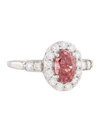 Pre-owned Ring 14k 1.16ctw Lab-grown Diamond Cocktail  In Multi