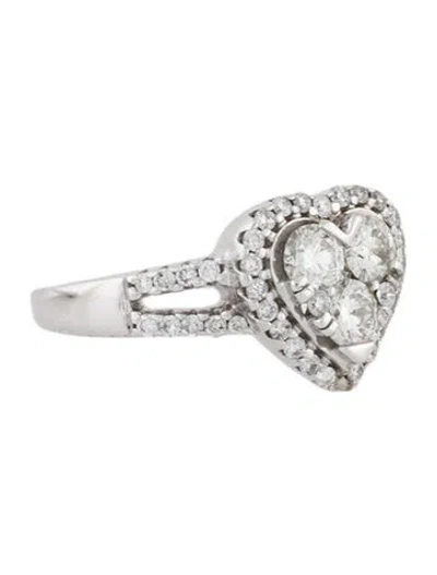 Pre-owned Ring 14k 1.19ctw Diamond Engagement  In Multi
