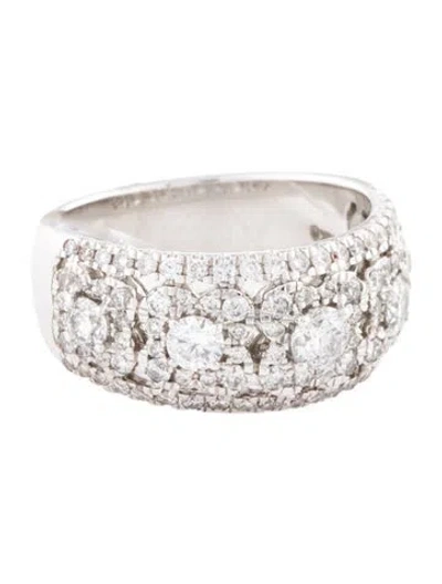 Pre-owned Ring 14k 1.20ctw Diamond Band  In Multi