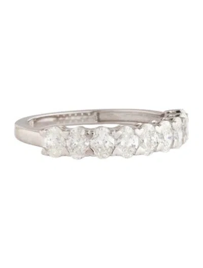 Pre-owned Ring 14k 1.22ctw Diamond Eternity Band In Multicolor