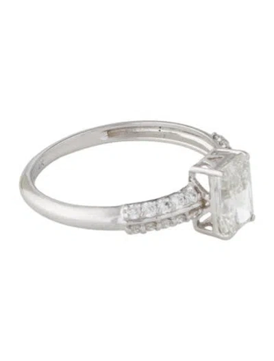 Pre-owned Ring 14k 1.22ctw Lab-grown Diamond Cocktail In Multi