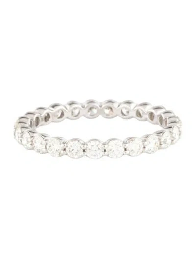 Pre-owned Ring 14k 1.25ctw Diamond Eternity Band In Multicolor