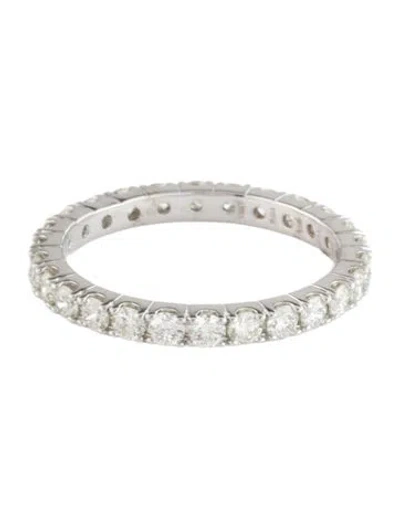 Pre-owned Ring 14k 1.25ctw Diamond Eternity Band In Multicolor
