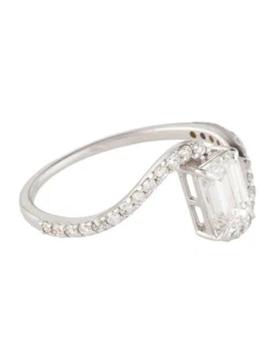 Pre-owned Ring 14k 1.25ctw Lab-grown Diamond Engagement  In Multi