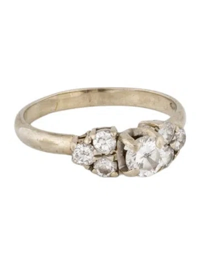 Pre-owned Ring 14k 1.26ctw Diamond Engagement  In Multi