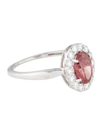 Pre-owned Ring 14k 1.28ctw Lab-grown Diamond Cocktail  In Multi