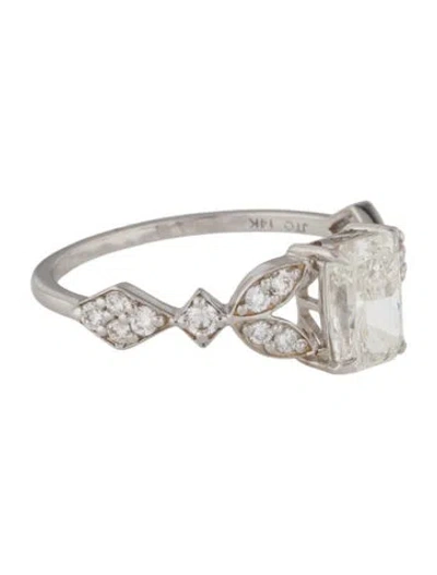 Pre-owned Ring 14k 1.29ctw Lab-grown Diamond Cocktail  In Multi