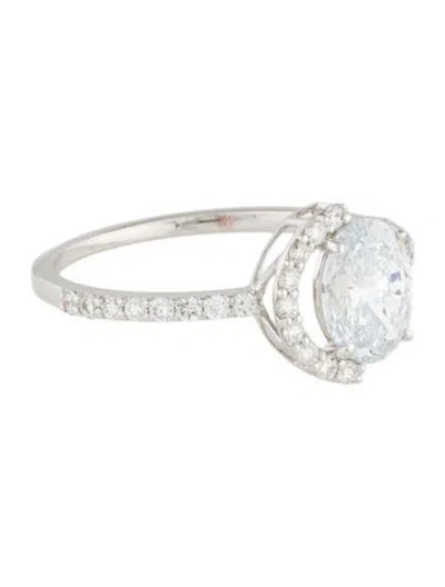 Pre-owned Ring 14k 1.31ctw Lab-grown Diamond Cocktail  In Multi