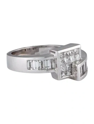 Pre-owned Ring 14k 1.33ctw Diamond Band In Multi