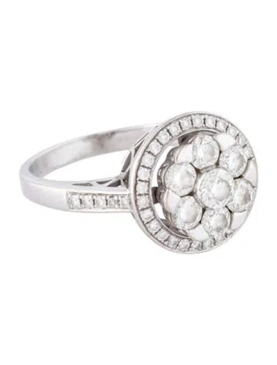 Pre-owned Ring 14k 1.34ctw Diamond Cocktail  In Multi