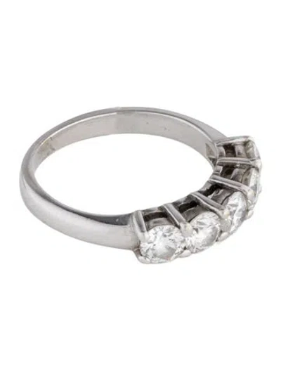 Pre-owned Ring 14k 1.35ctw Diamond Band  In Multicolor