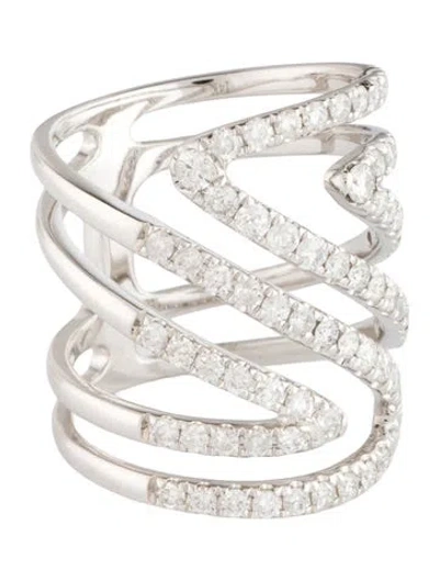 Pre-owned Ring 14k 1.35ctw Diamond  In Multicolor