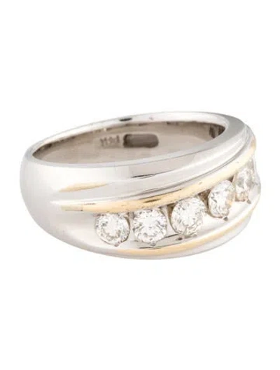 Pre-owned Ring 14k 1.39ctw Diamond Band In Multi
