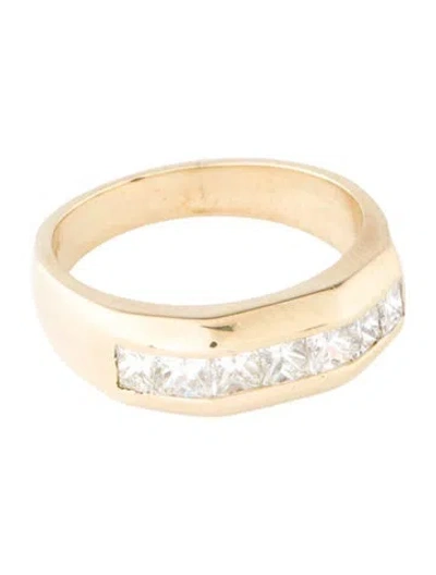Pre-owned Ring 14k 1.40ctw Diamond Band In Multicolor