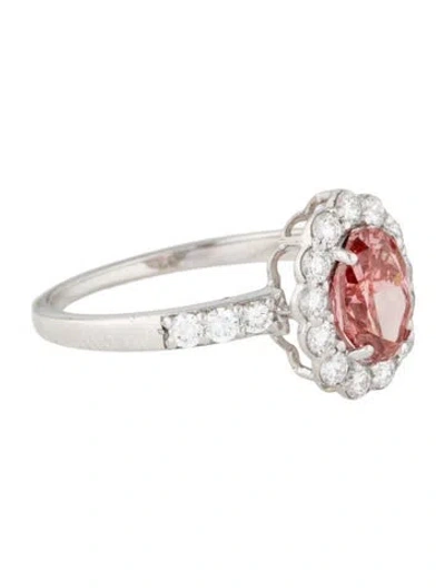 Pre-owned Ring 14k 1.40ctw Lab-grown Diamond Engagement  In Multi