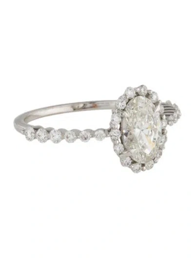 Pre-owned Ring 14k 1.41ctw Lab-grown Diamond Cocktail  In Multi