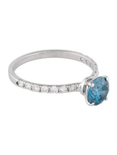 Pre-owned Ring 14k 1.42ctw Lab-grown Diamond Engagement  In Multi