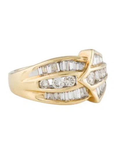 Pre-owned Ring 14k 1.43ctw Diamond Band In Multi