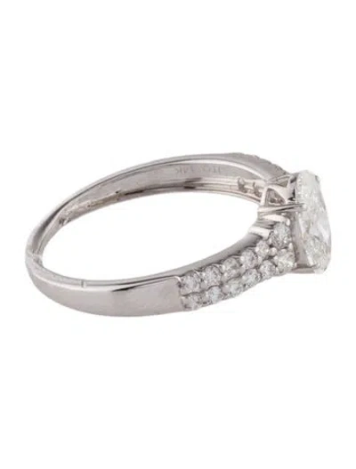 Pre-owned Ring 14k 1.44ctw Lab-grown Diamond Cocktail In Multi