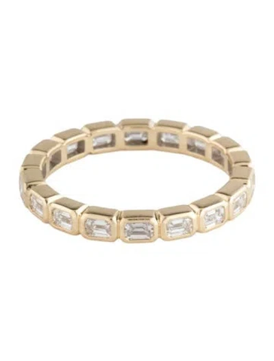 Pre-owned Ring 14k 1.47ctw Diamond Eternity Band In Multicolor