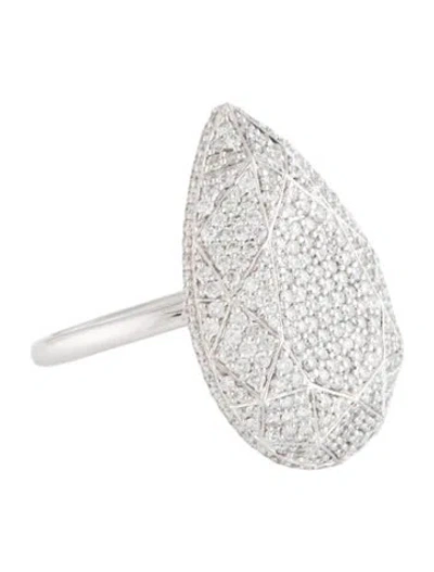 Pre-owned Ring 14k 1.49ctw Diamond Cocktail  In Multicolor