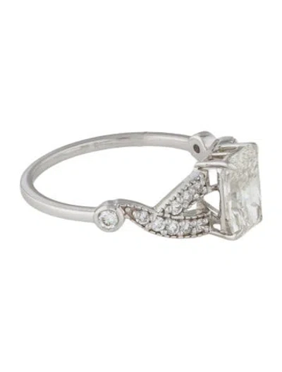 Pre-owned Ring 14k 1.49ctw Lab-grown Diamond Cocktail In Multi