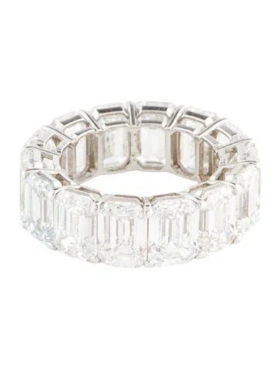 Pre-owned Ring 14k 15.00ctw Lab-grown Diamond Eternity Band In Multi