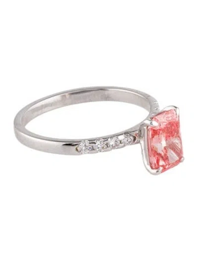 Pre-owned Ring 14k 1.50ct Lab-grown Diamond Engagement  In Multi