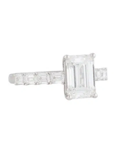 Pre-owned Ring 14k 1.50ct Lab-grown Diamond Engagement  In Multi