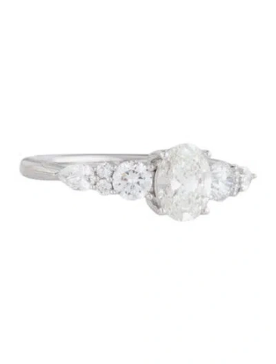 Pre-owned Ring 14k 1.50ctw Lab-grown Diamond Engagement  In Multi
