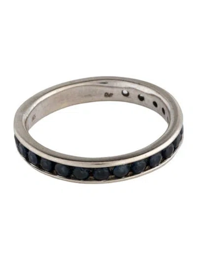 Pre-owned Ring 14k 1.50ctw Sapphire Band In Multicolor