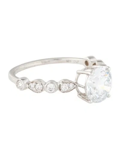 Pre-owned Ring 14k 1.52ct Lab-grown Diamond Engagement  In Multi