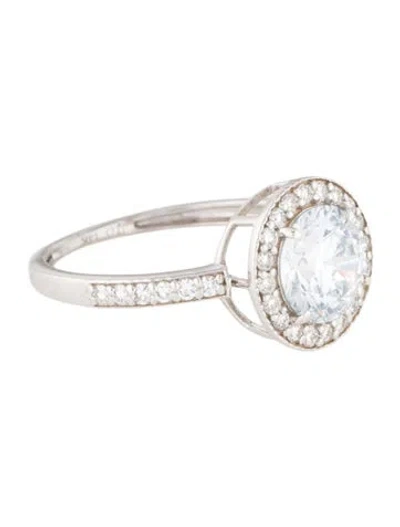 Pre-owned Ring 14k 1.53ct Lab-grown Diamond Engagement  In Multi