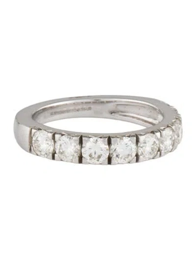 Pre-owned Ring 14k 1.53cttw.diamond Nine Stone Band In Multicolor