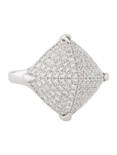 Pre-owned Ring 14k 1.54ctw Diamond Acorn Cocktail  In Multi