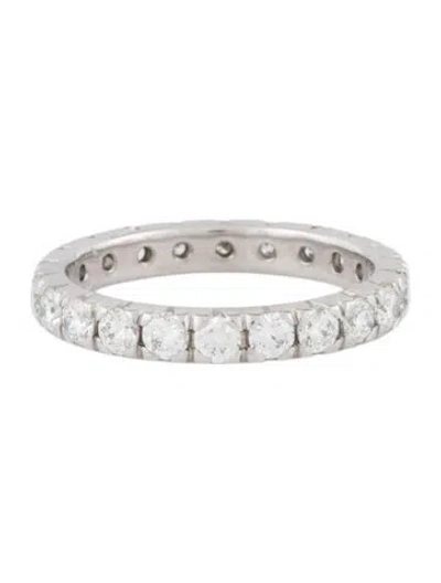 Pre-owned Ring 14k 1.54ctw. Diamond Eternity Band In Multicolor