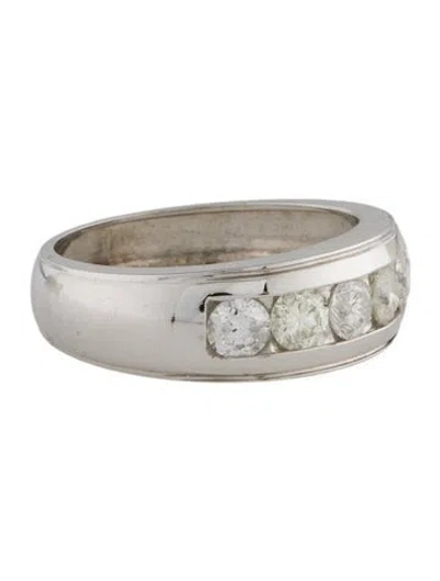 Pre-owned Ring 14k 1.55ctw Diamond Wedding Band  In Multi