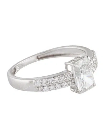 Pre-owned Ring 14k 1.55ctw Lab-grown Diamond Cocktail  In Multi