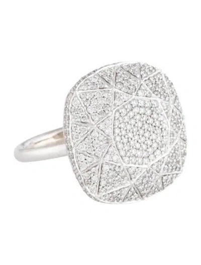 Pre-owned Ring 14k 1.56ctw Diamond Cocktail  In Multicolor